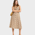 Womens Island Glow Midi Dress