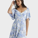 Womens Mercado Mini Crepe Dress