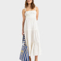 Womens Sunshine Coastline Solid Maxi Dress
