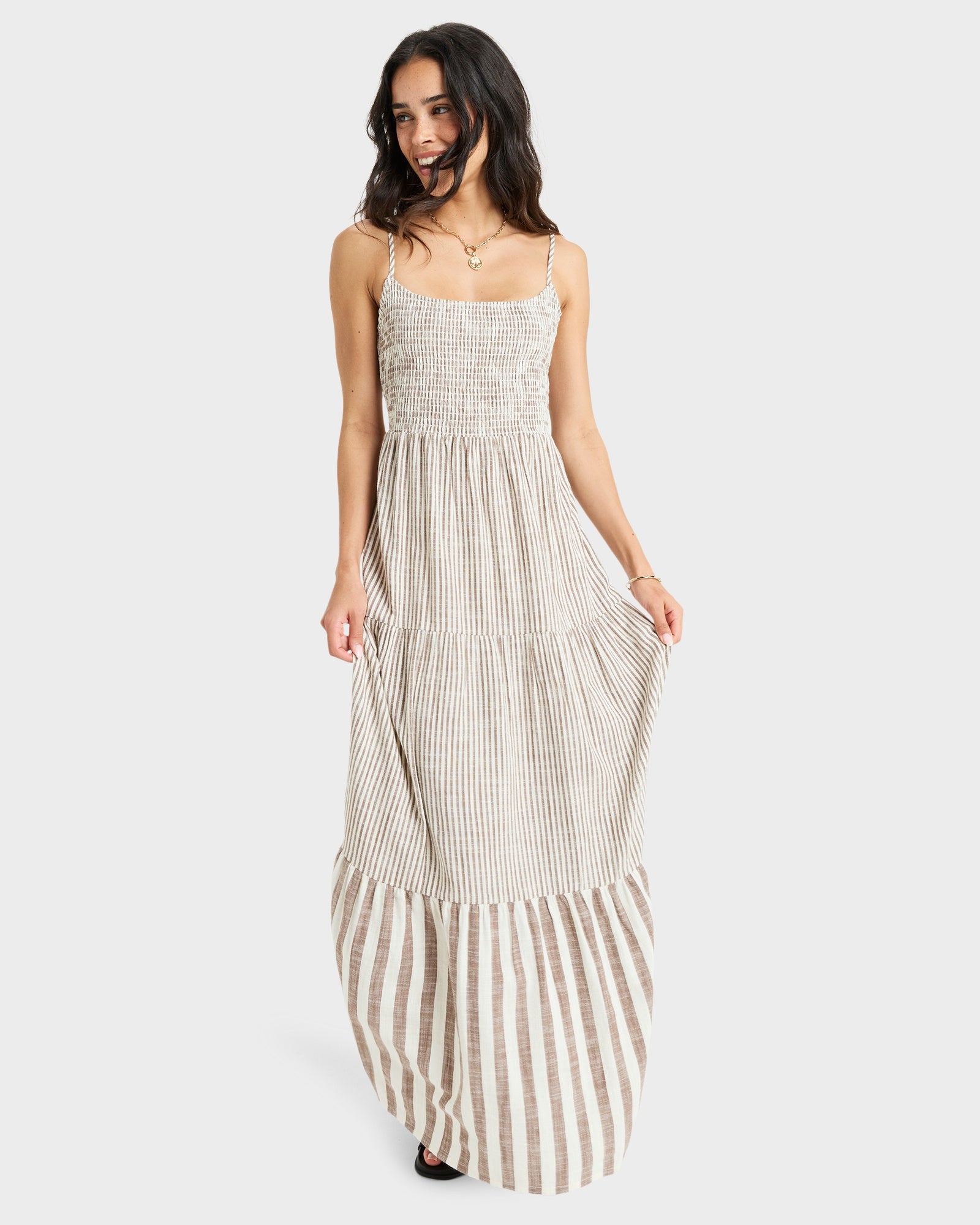Womens Tropical Glow Maxi Dress