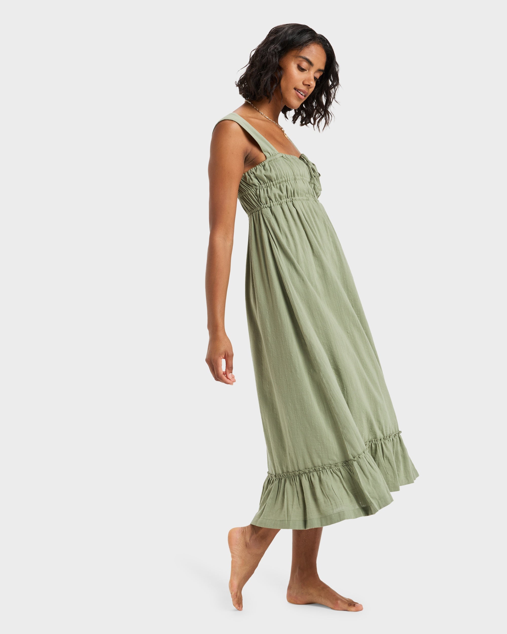 Womens Paradise Winds Midi Dress