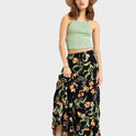 Womens Sweetwater Maxi Printed Skirts