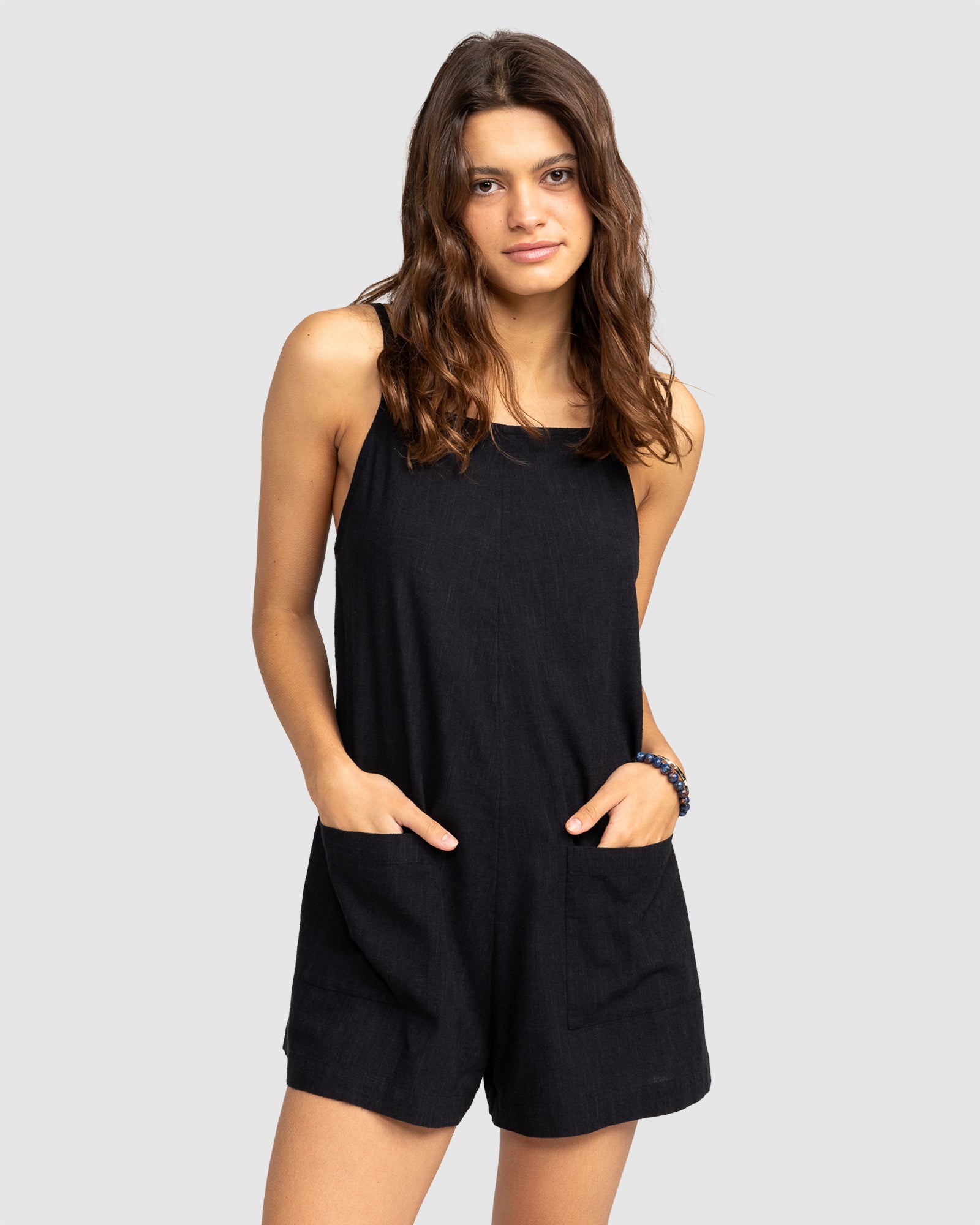 Womens Lavender Haze Strappy Playsuit