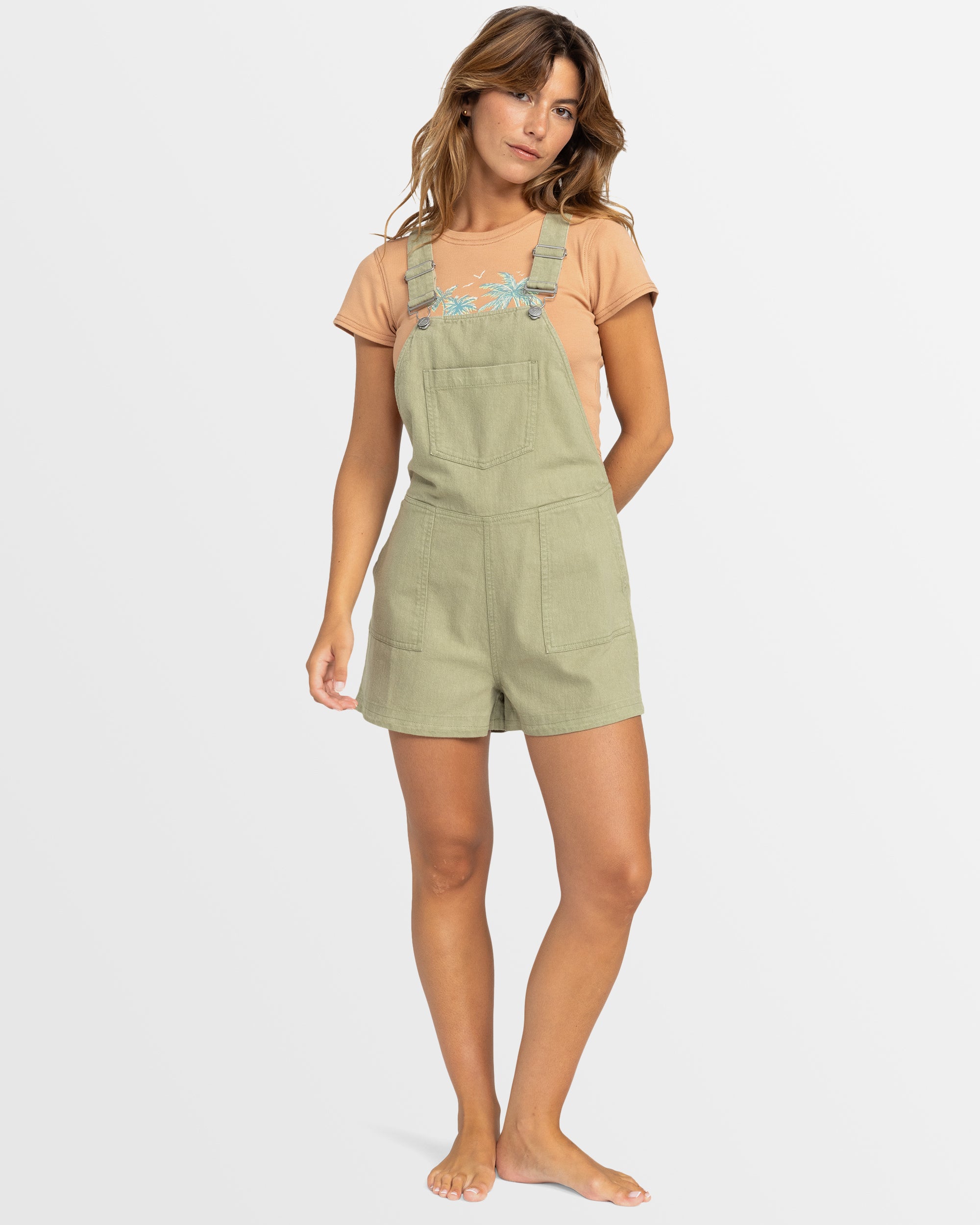 Womens Crystal Coast Short Overall