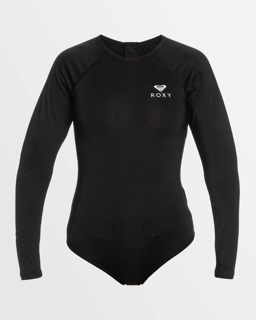 Womens Essentials Back Zip One Piece Surf Shirt