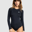 Womens Essentials Back Zip One Piece Surf Shirt