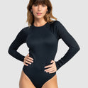 Womens Rib Roxy Love Long Sleeve Onesie