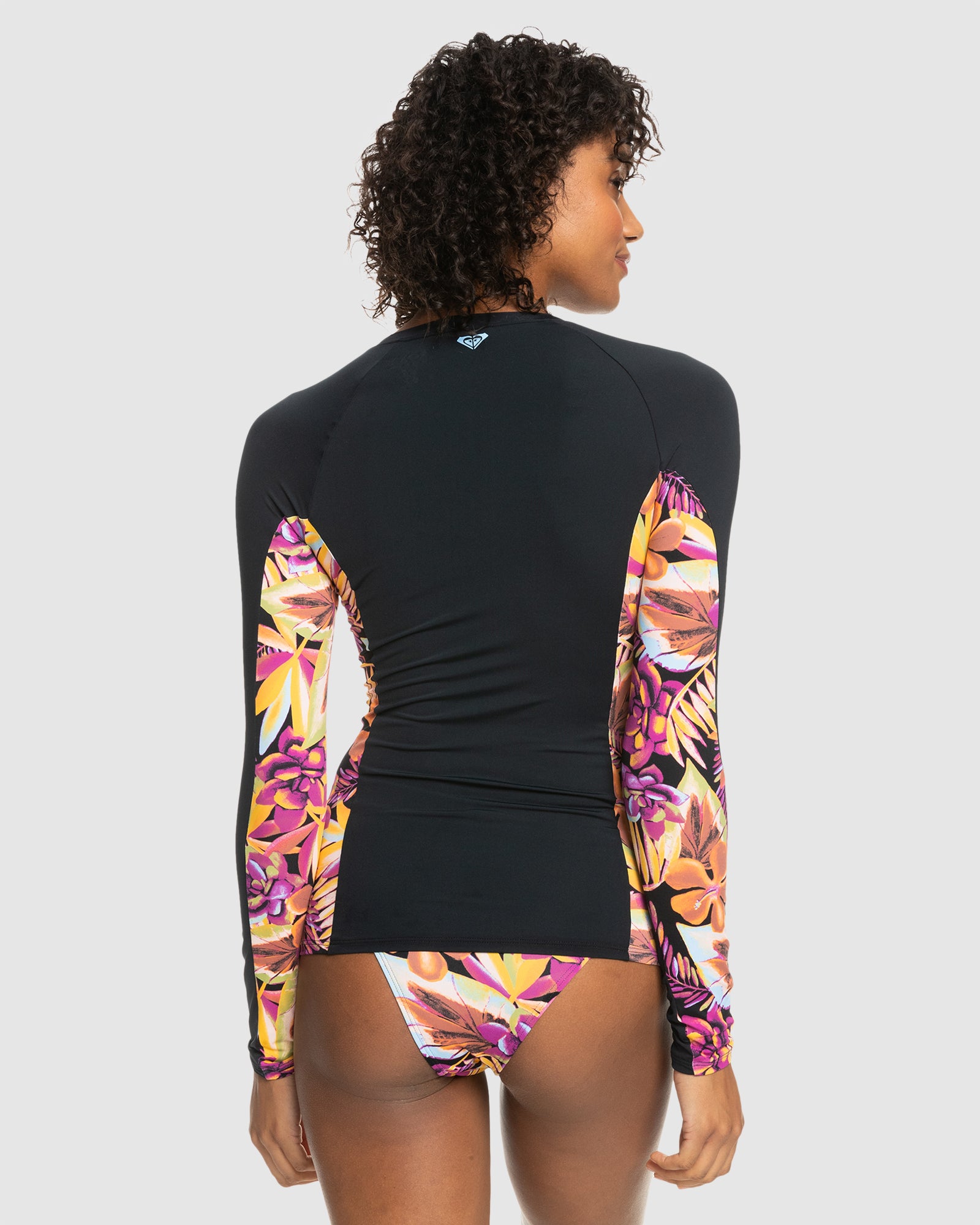 Womens Ls Zip Lycra Rashguard