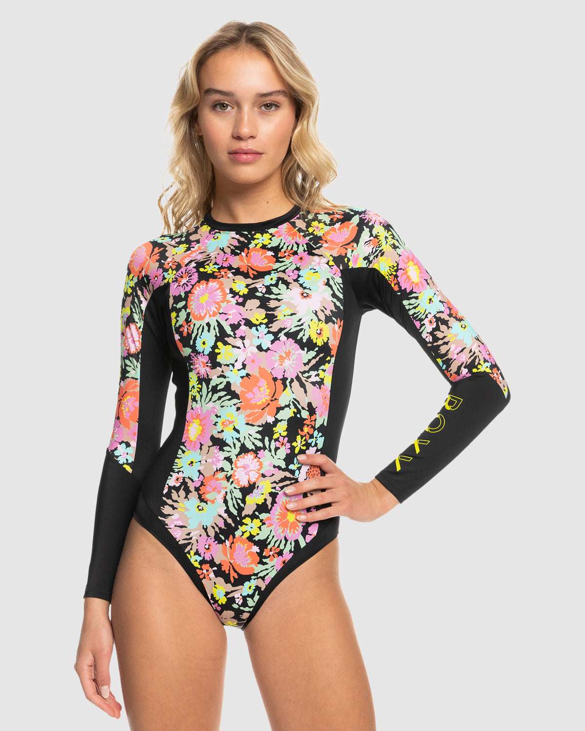 Womens Roxy Active Ls Onesie Pt Rashguard