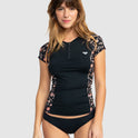 Womens Lycra Short Sleeves Surf T-shirt