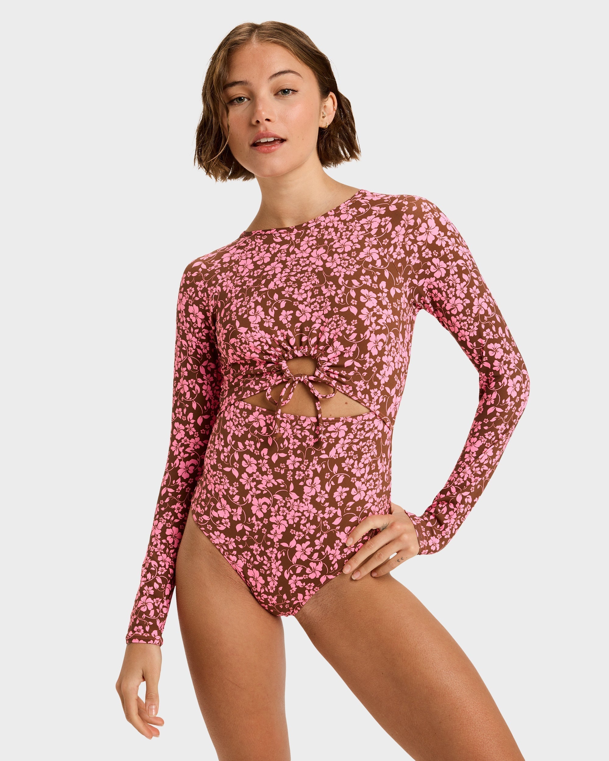 Womens Kerlina Long Sleeve Onesie Rash Vest