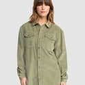 Womens Let It Go Cord Top
