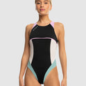 Womens Roxy Active Tech 1 Pce Sd One Piece Swimsuit