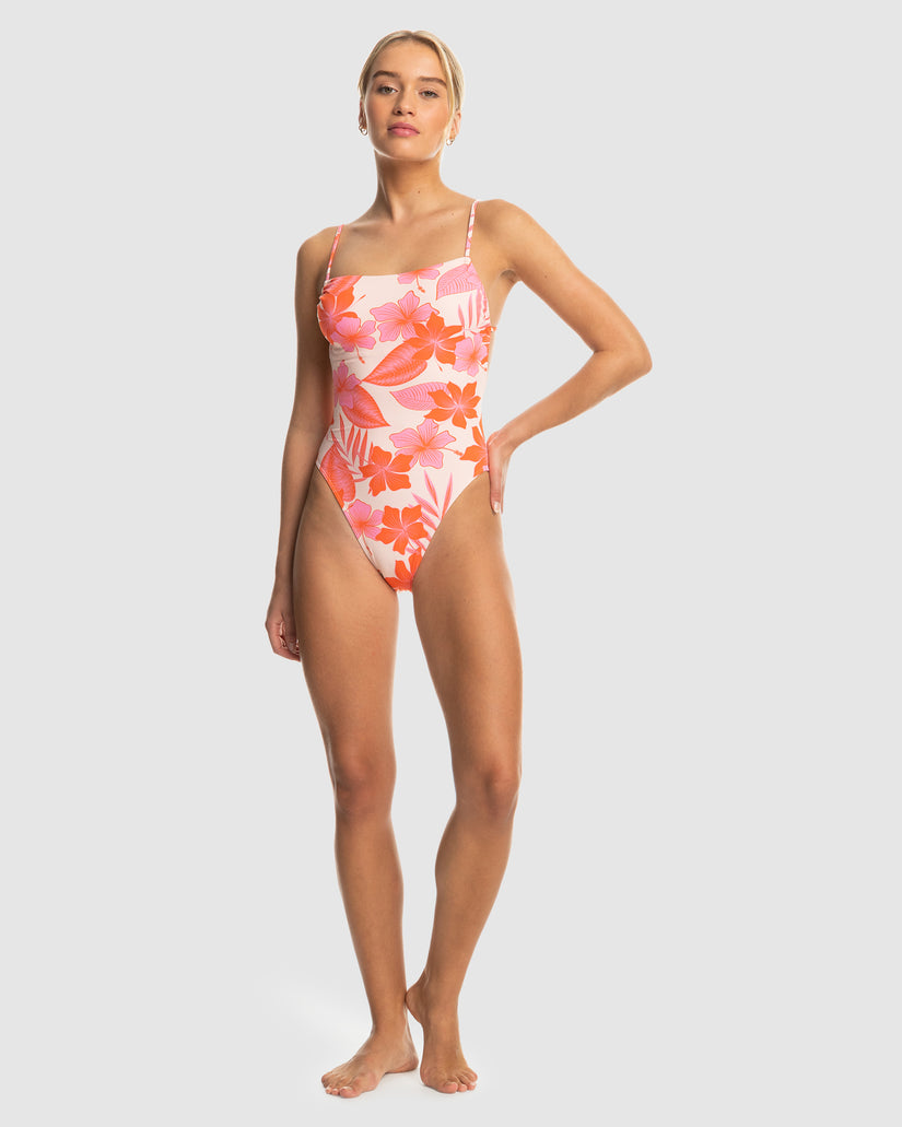 Womens Pt Beach Classics Strappy Op One Piece Swimsuit
