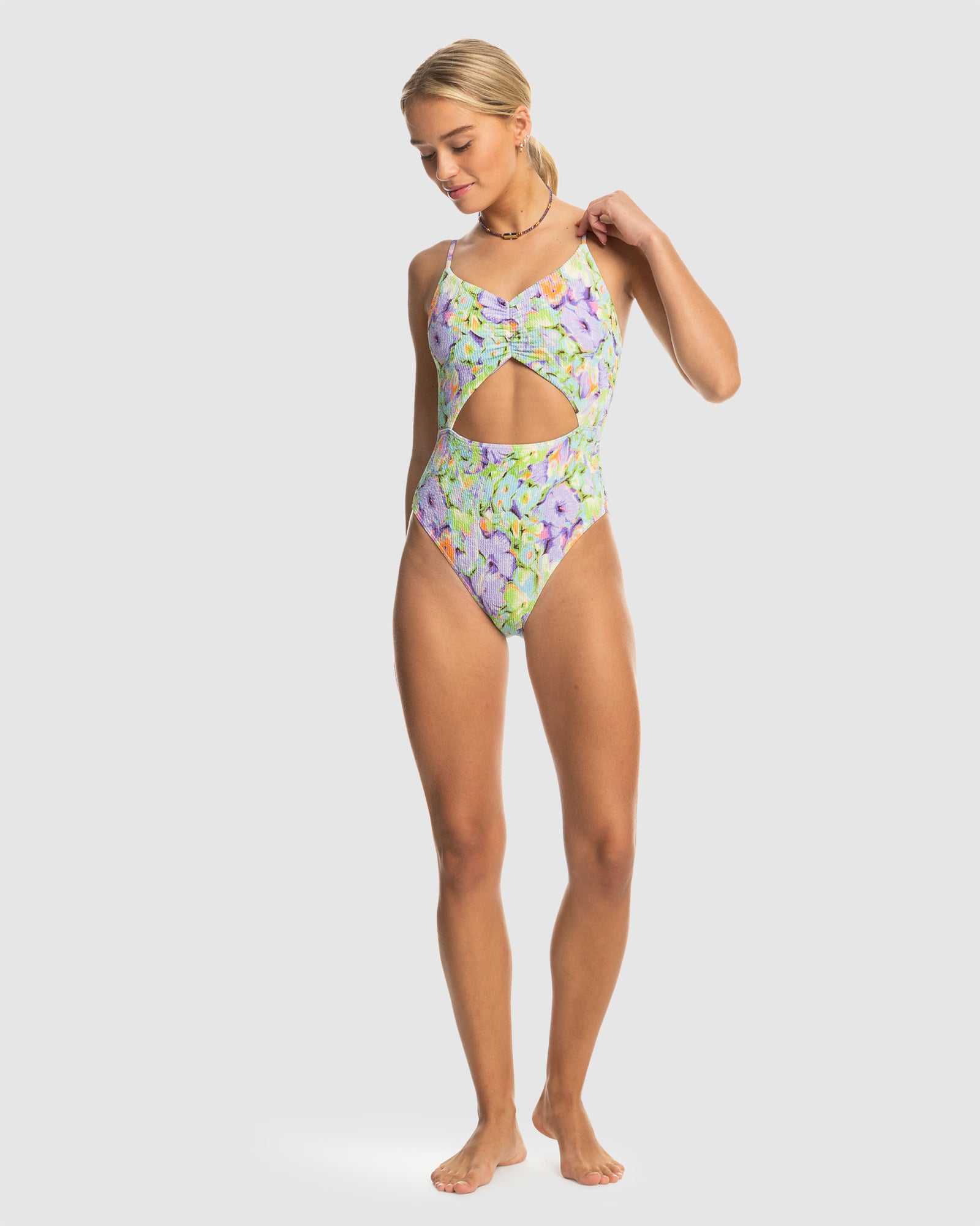 Womens Blumen One Piece Swimsuit