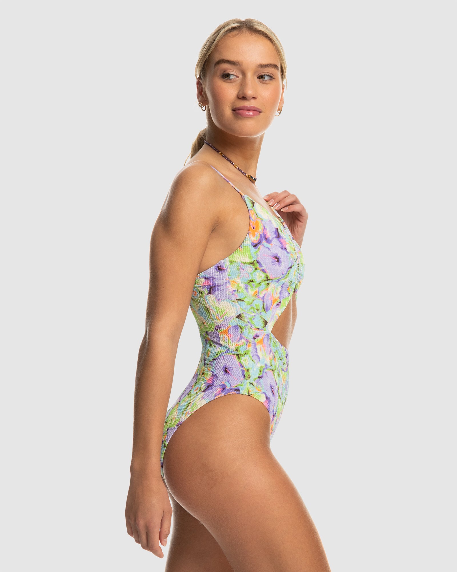 Womens Blumen One Piece Swimsuit