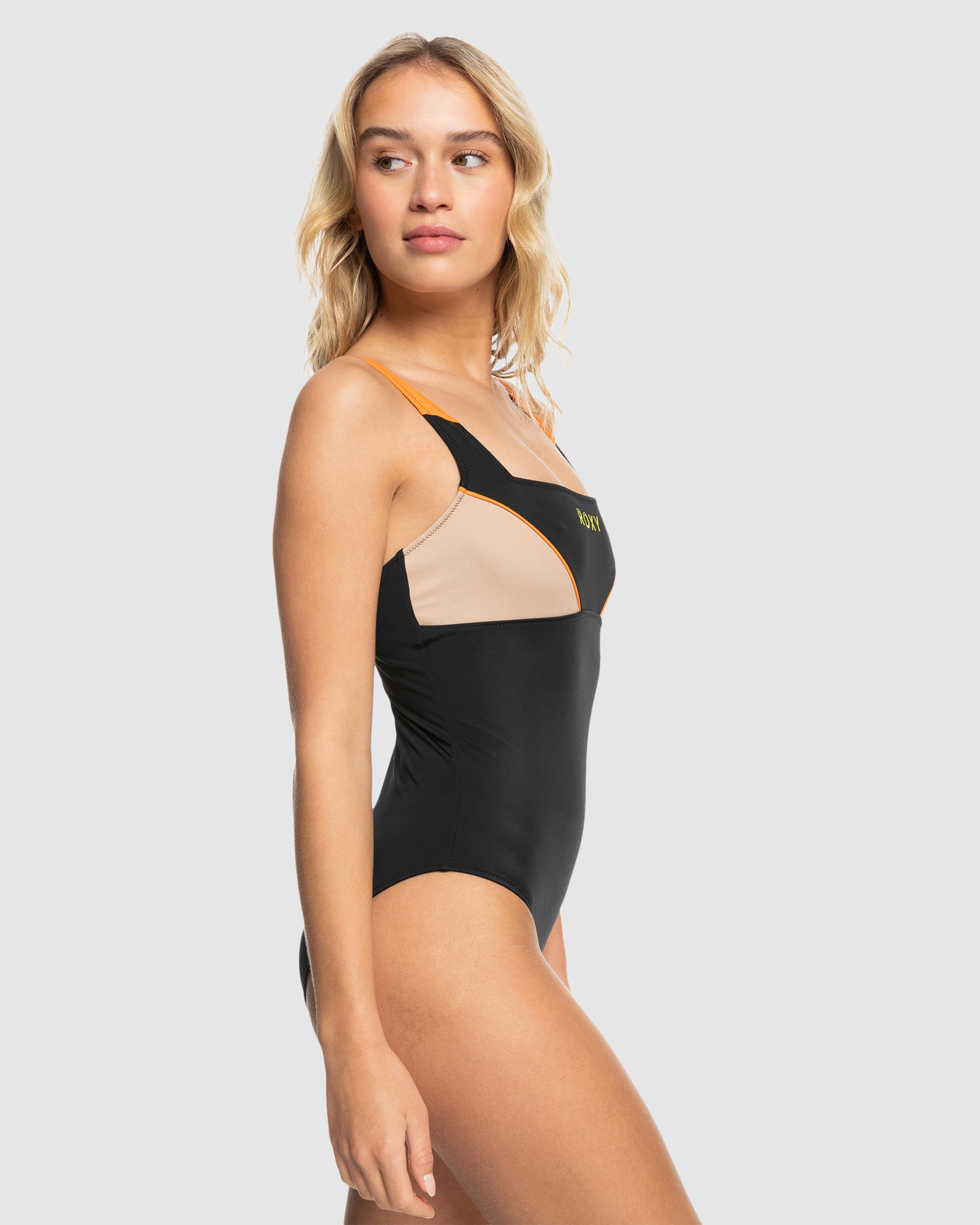 Womens Roxy Active Aop One Piece Swimsuit