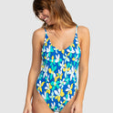Womens Sunny Days Floral One Piece Swimsuit