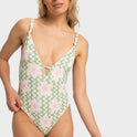 Womens Hibiscus Daze One Piece Swimsuit