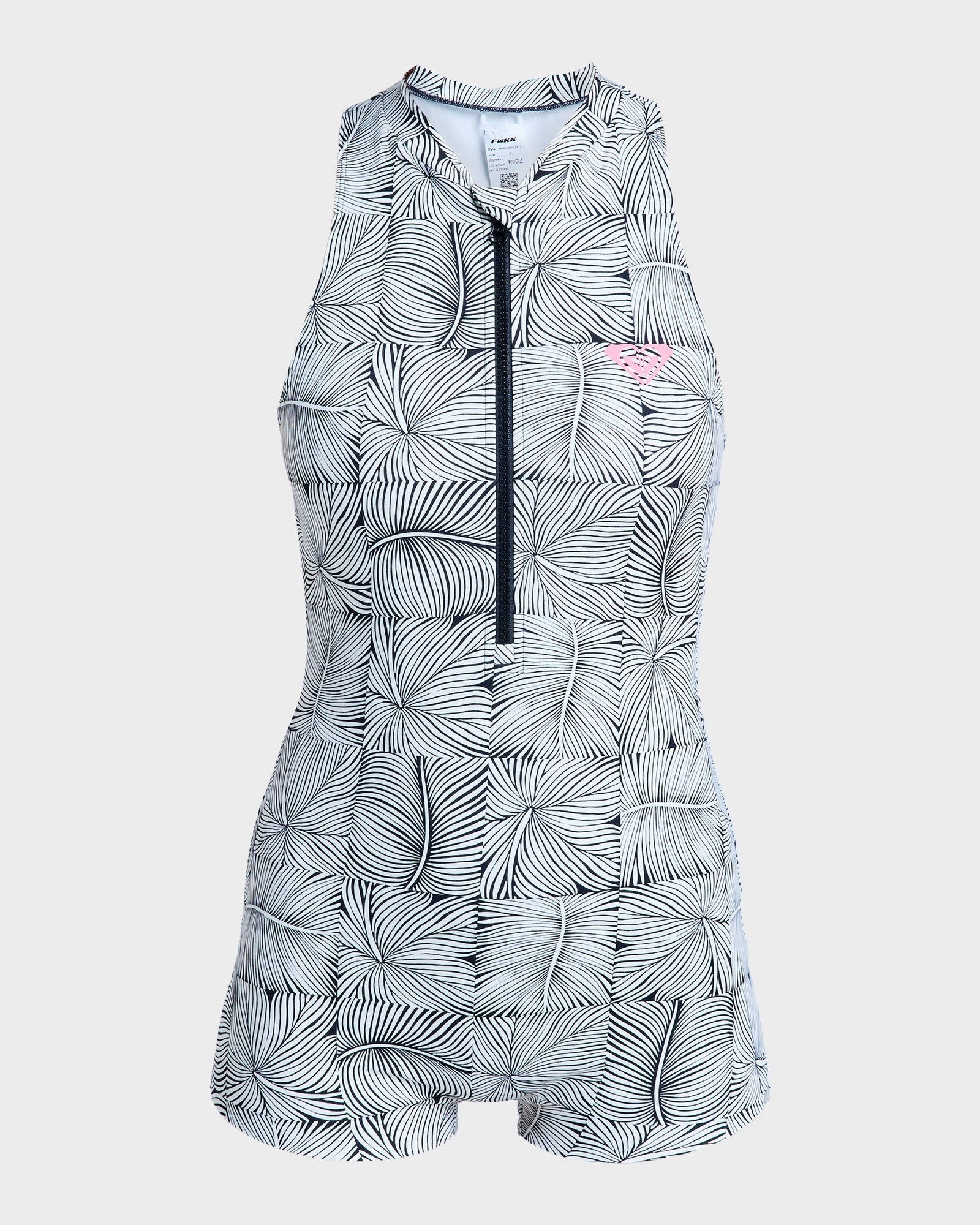 Womens Pro Surf Boyleg One Piece Swimsuit