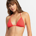 Womens Beach Classics Tiki Tri Bikini Top