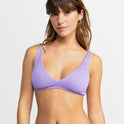 Womens Roxy Love The Oceana Bikini Top