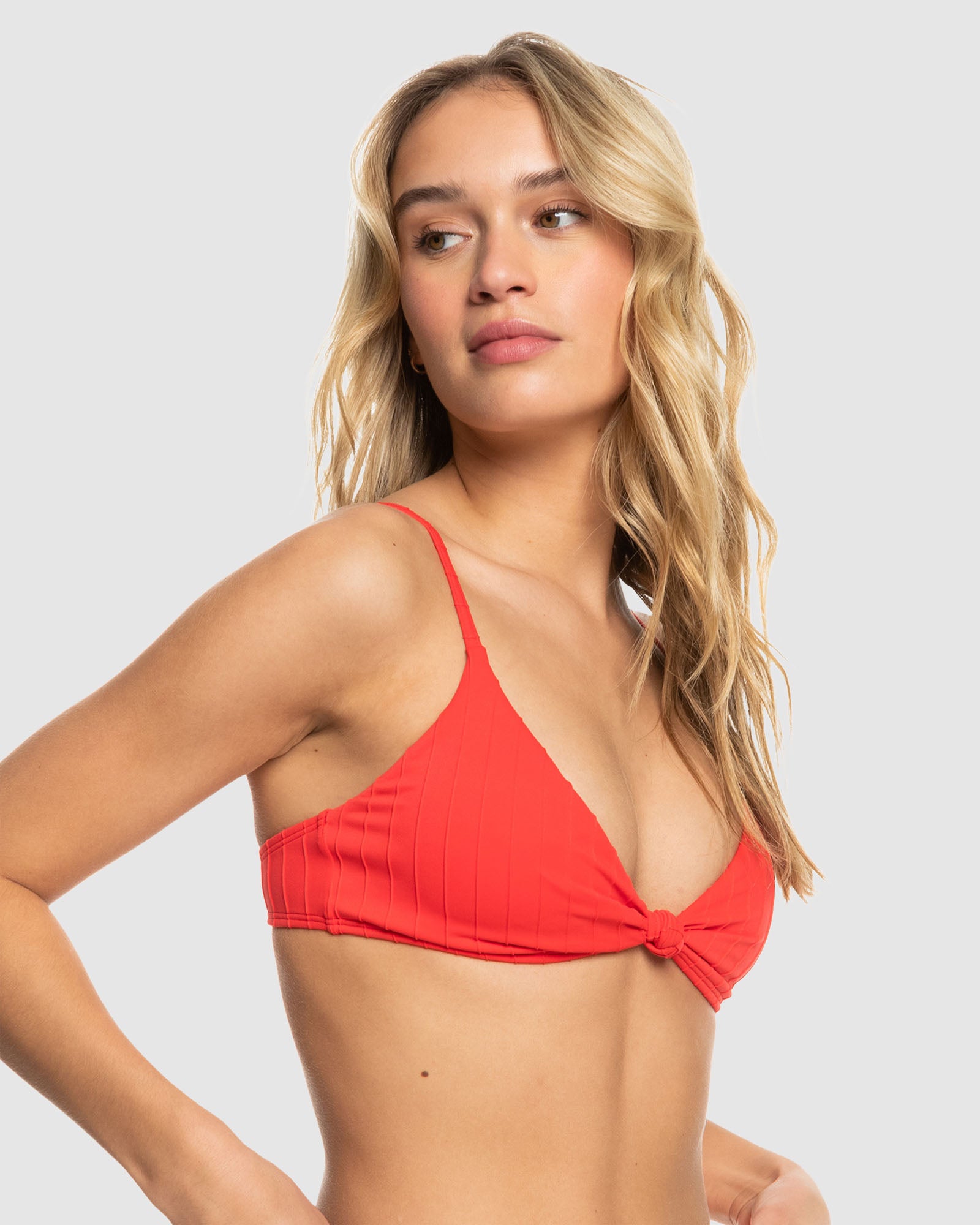 Womens Roxy Love The Surf Knot Bikini Top