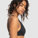Womens Rib Roxy Love Offshore V Bikini Top