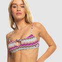 Womens Flowy Mood Bralette Bikini Top