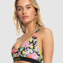 Womens Roxy Active Aop Bralette Bikini Top