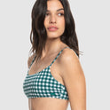Womens The Plaid Pulse Bralette Bikini Top