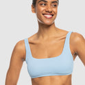 Womens Rib Roxy Love The Glassy Bralette Bikini Top