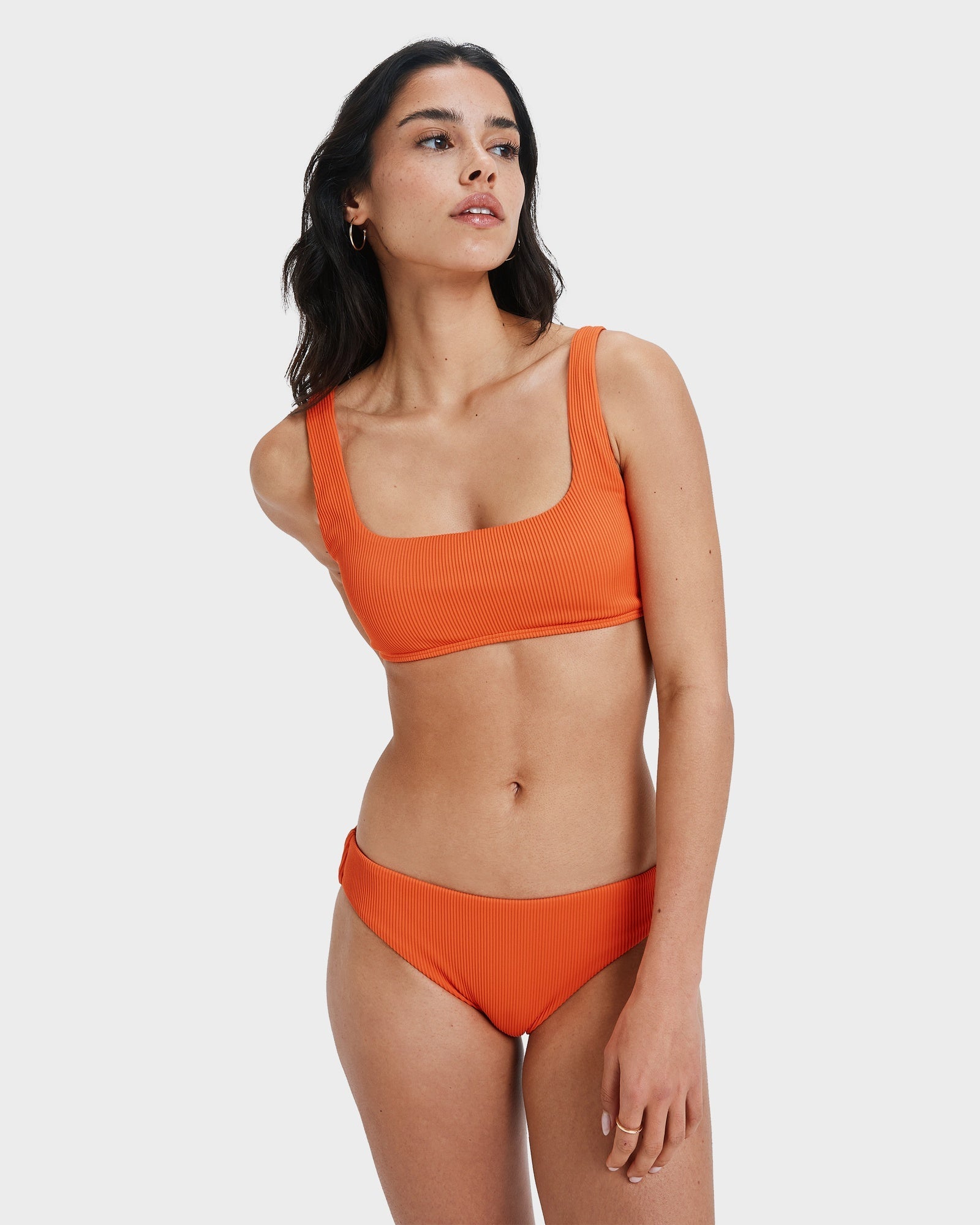 Womens Rib Roxy Love Bikini Top