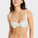 Womens Hibiscus Daze Underwire Bikini Top