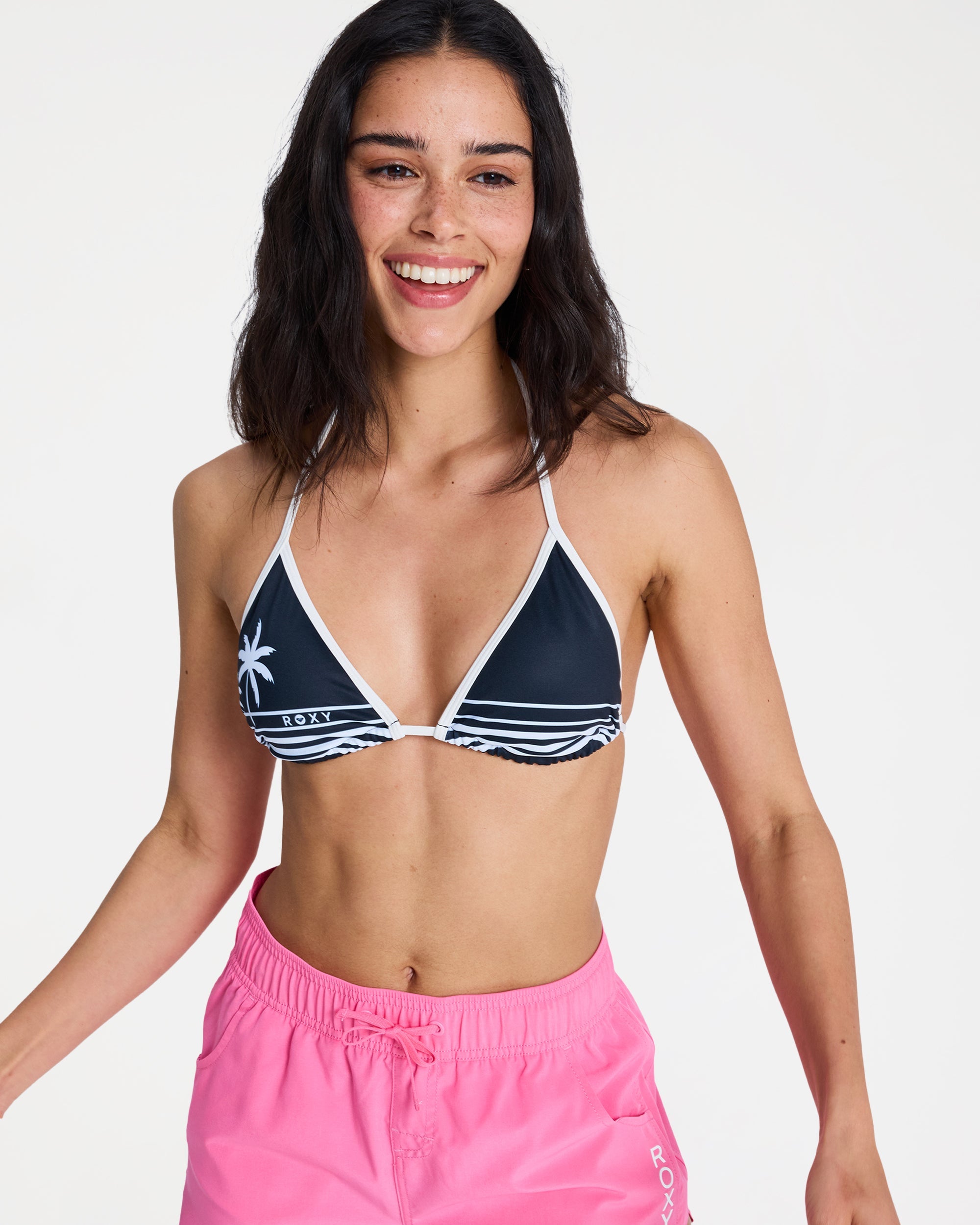 Womens The Retro Tiki Tri Bikini Top
