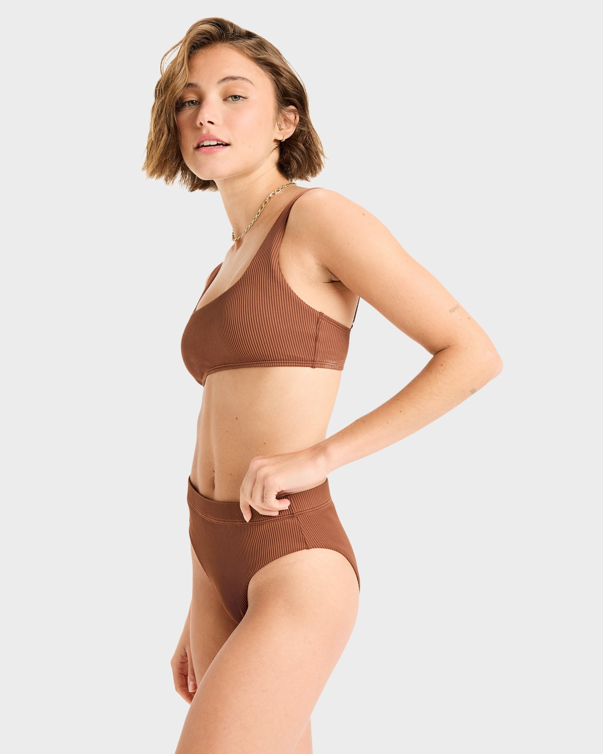 Womens Rib Roxy Love Bikini Bottom