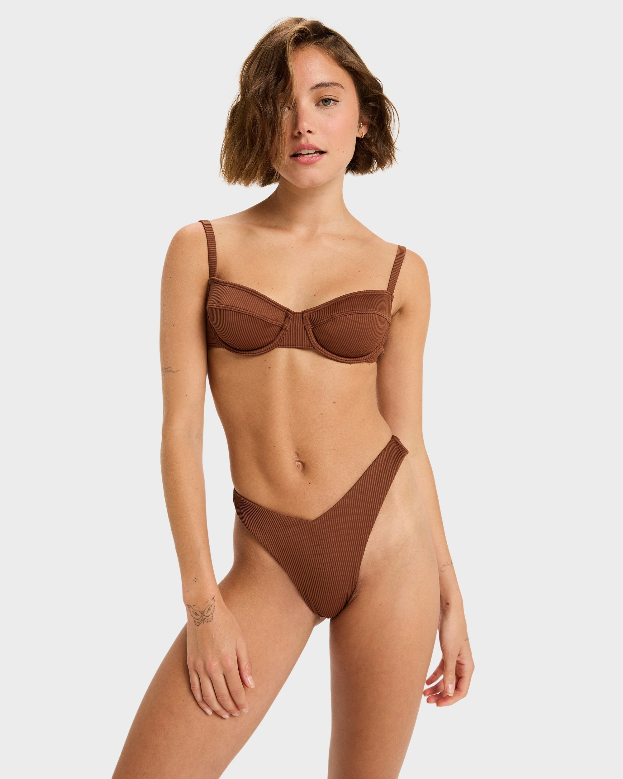 Womens Rib Roxy Love Bikini Bottom