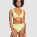 Womens Salty Shine Bikini Midw Hl Bikini Bottom