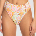 Womens Floraldelic Smock Mw Moderate Bikini Bottom