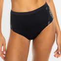 Womens Roxy Pro Wave Moderate Coverage Bikini Bottom