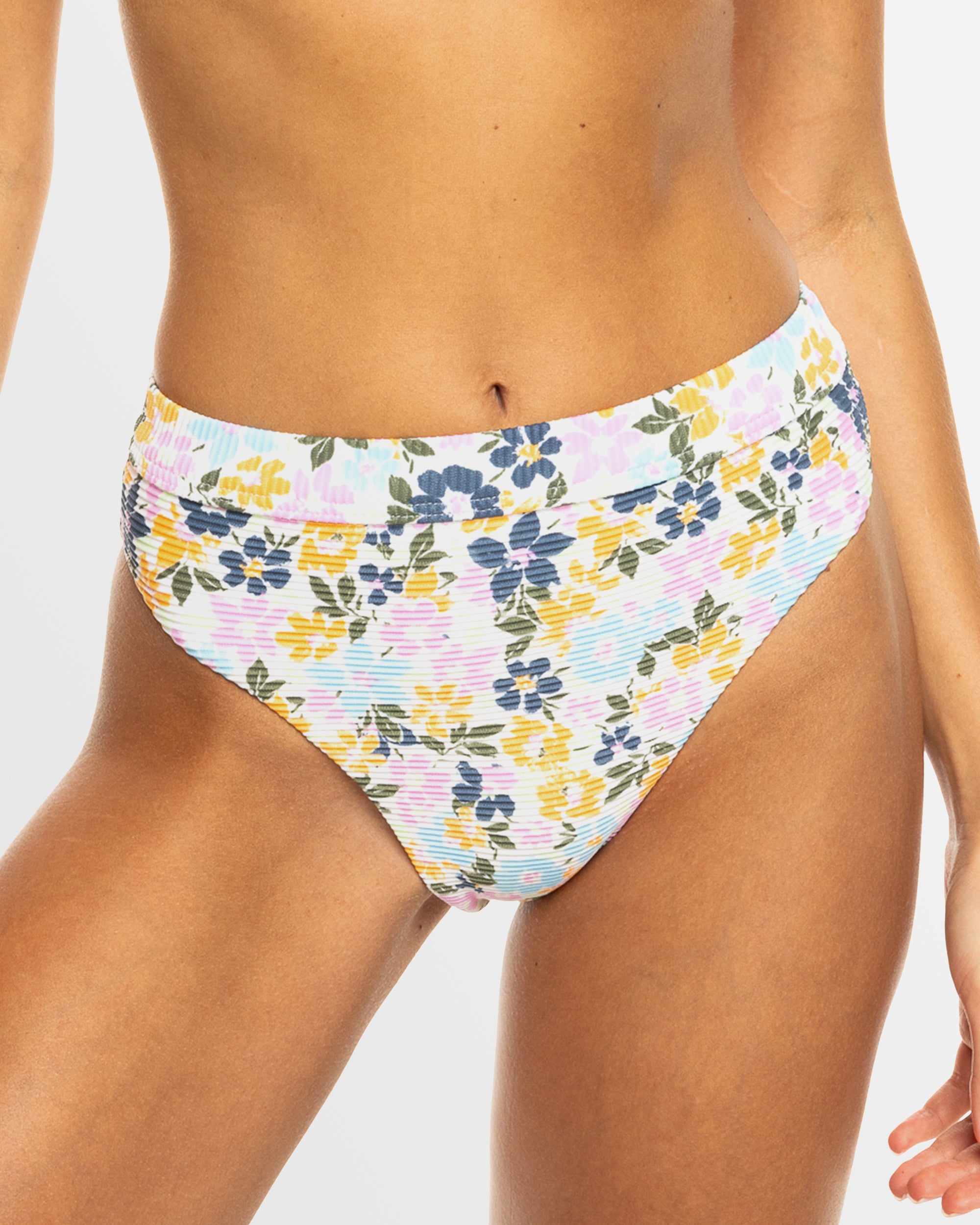 Womens Salma Mid Waist Bikini Bottom