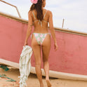 Womens Hibiscus Daze Moderate Bikini Bottom