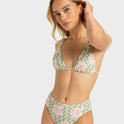 Womens Hibiscus Daze Midwaist Bikini Bottom
