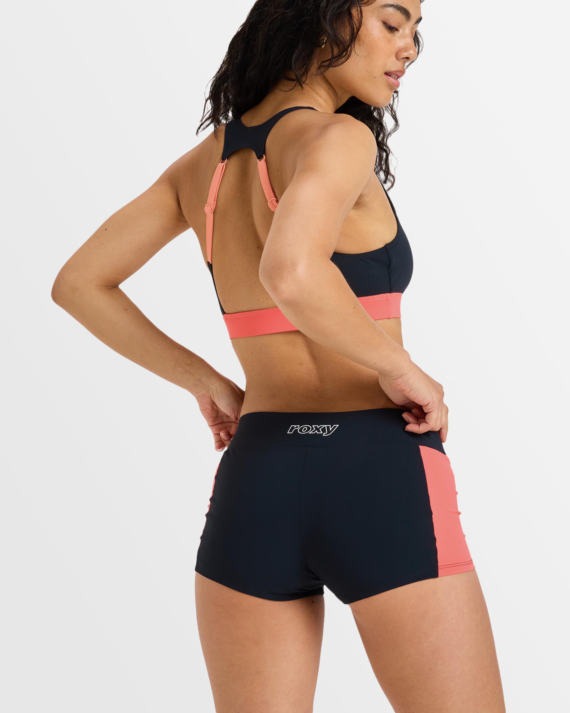 Womens Beloved Colorblock Shorty Bikini Bottom