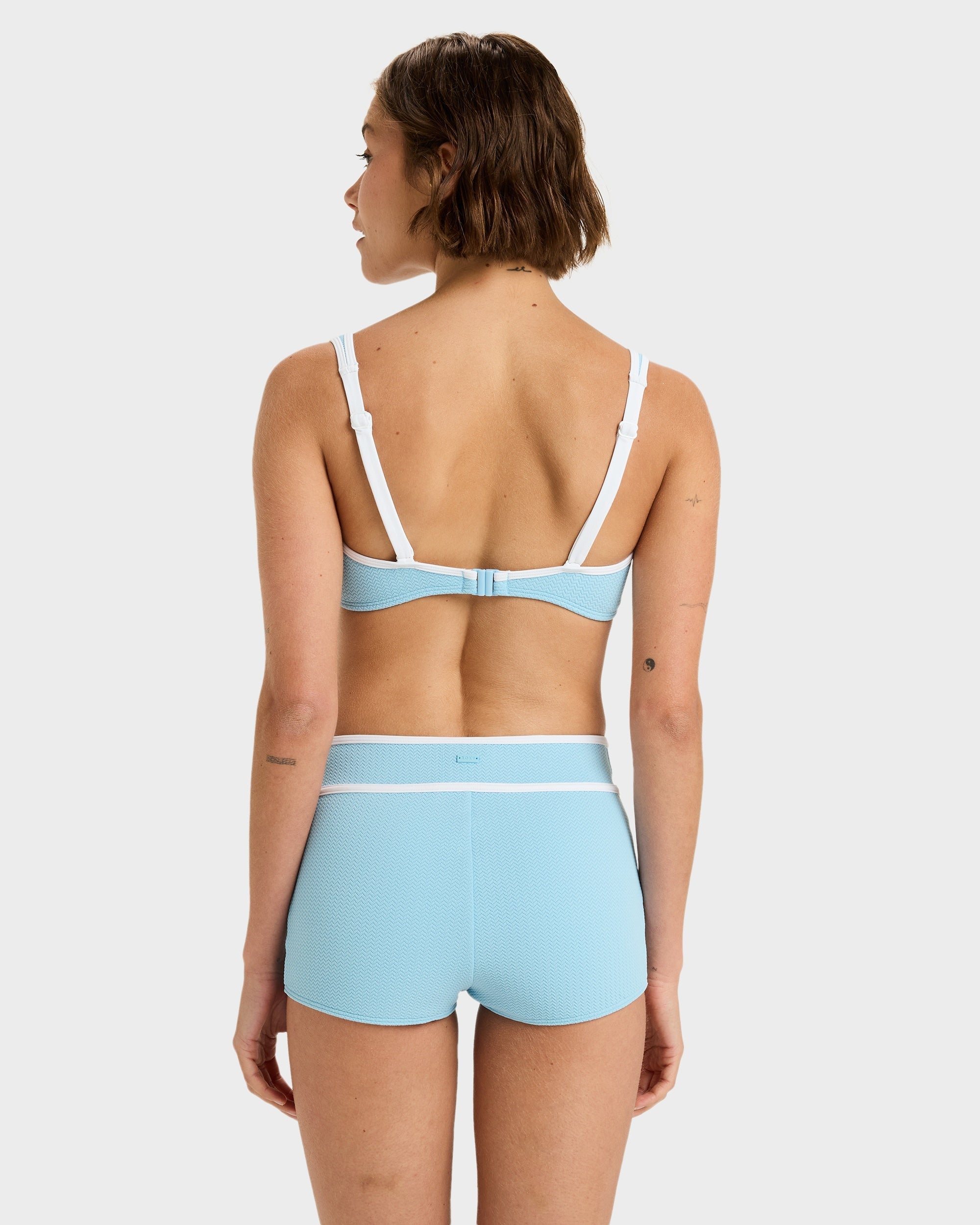 Womens Kauai Moderate Boy Leg Bikini Bottom