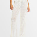 Womens Mood Moving Crochet Beachy Pant