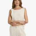 Womens Sky Above Cover Up Top