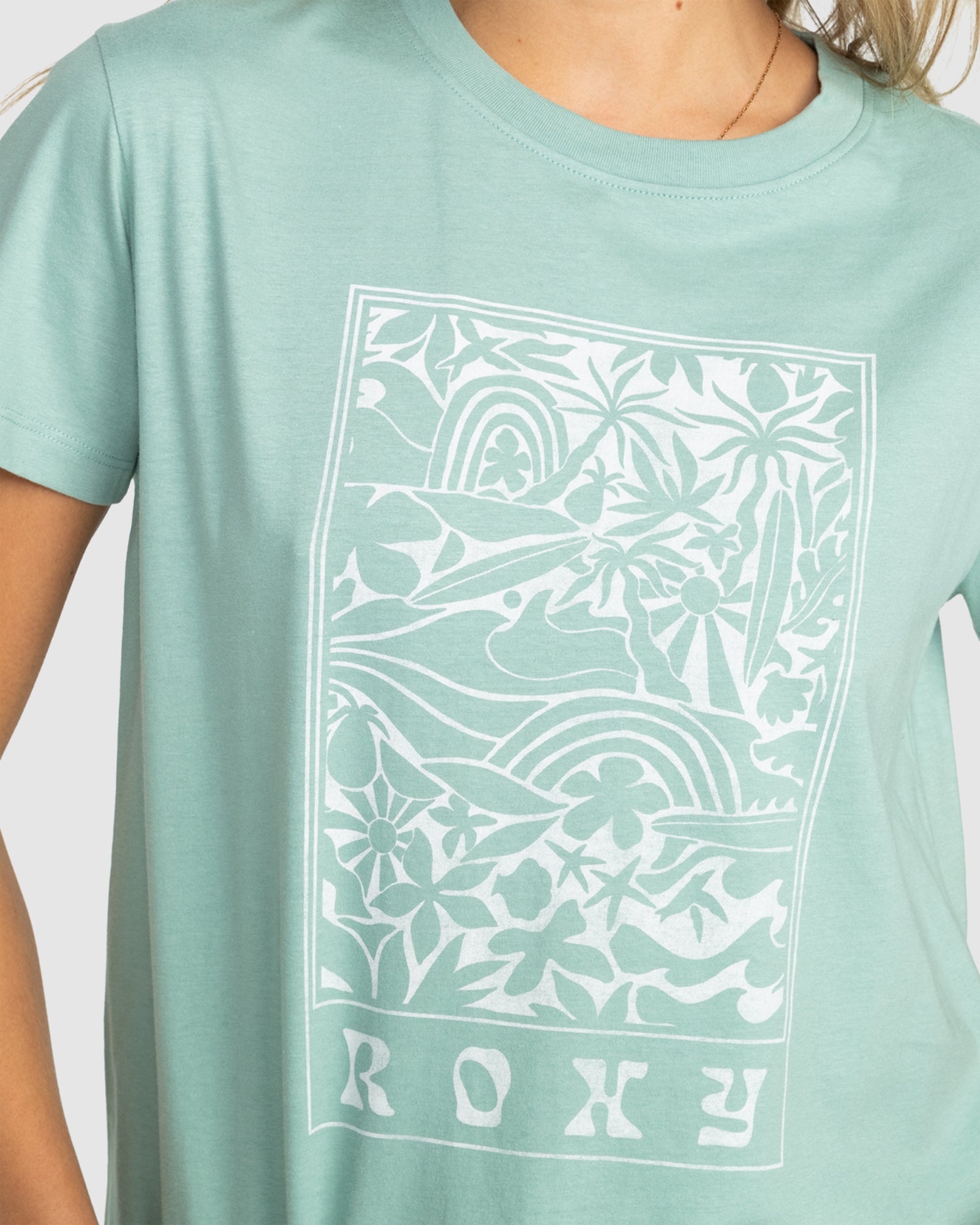 Womens The Beach Sand T-Shirt