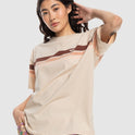 Womens The Colorful Beach Oversized T-Shirt