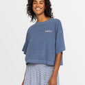 Womens Summer Flakes Short Sleeve T-Shirt
